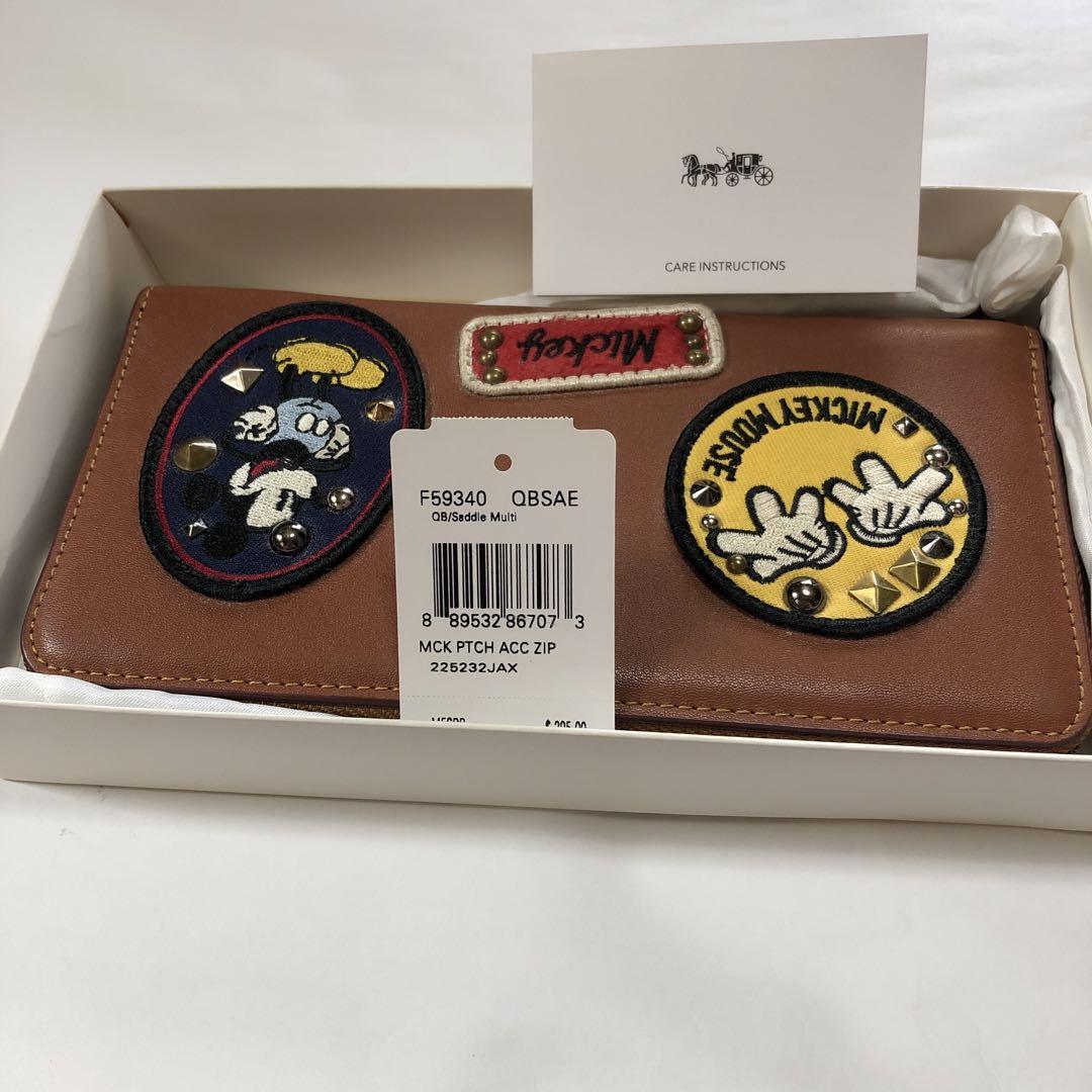 Coach x Mickey Mouse Long Wallet