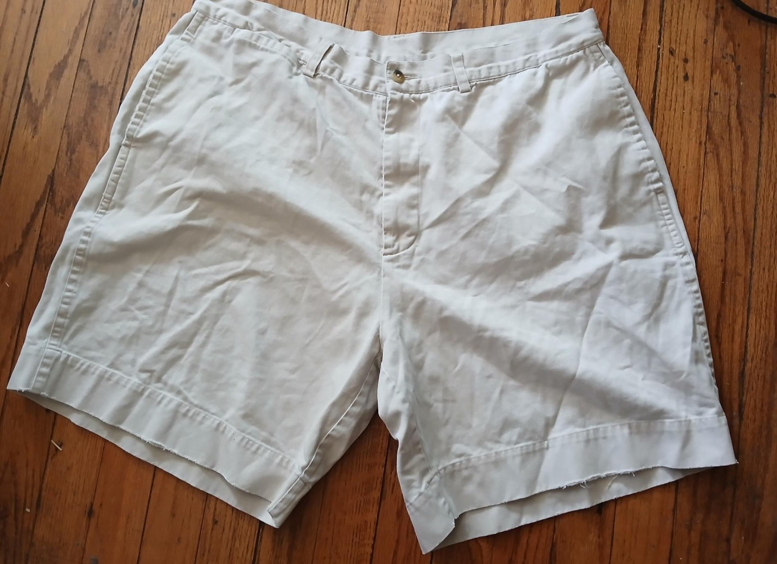 Nautica - Men's Beige/Khaki Shorts. 100% Cotton. Size 38W.