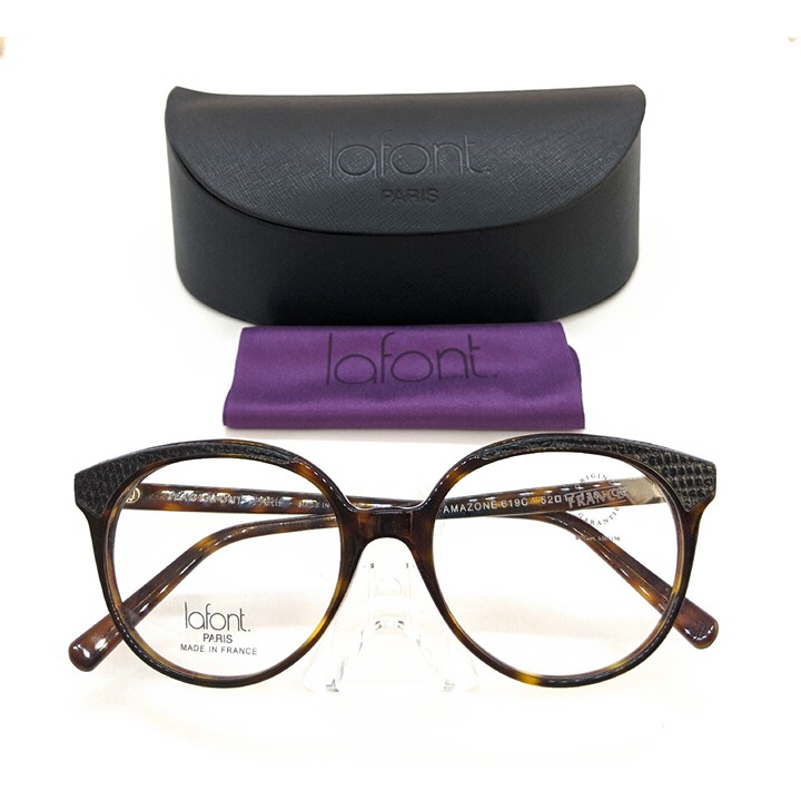 New Jean Lafont Amazone Women's Eyeglass Frame With Case Retail 350
