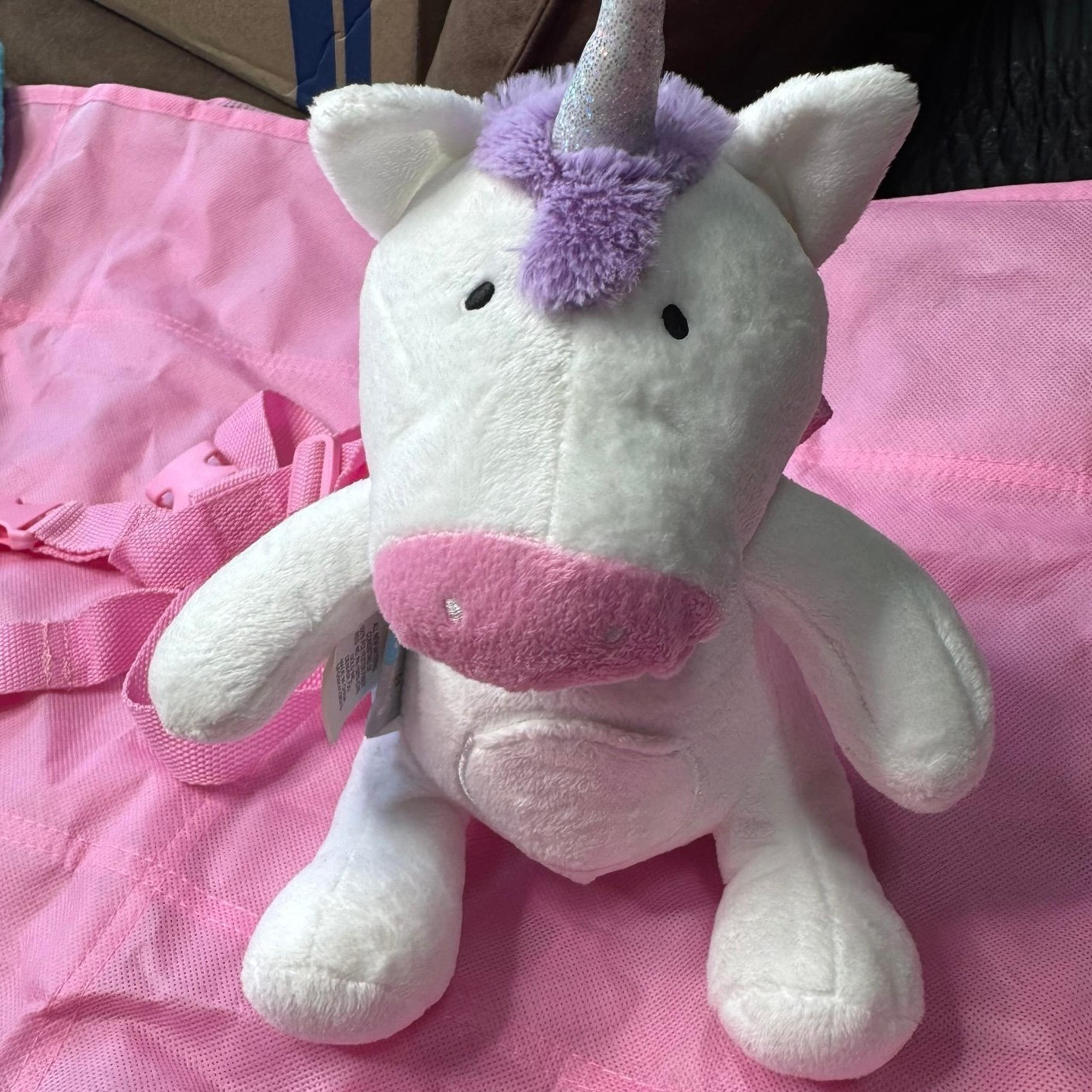 Goldbug 2-in-1 Toddler Safety Harness Backpack Unicorn with Removable Tether