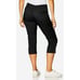 Womens Tech Capri Golf Pants Moisture Wicking UPF50 Sun Protection size 12 Black