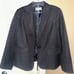 Gray and Black Pinstripe Women’s Suit