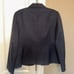 Gray and Black Pinstripe Women’s Suit