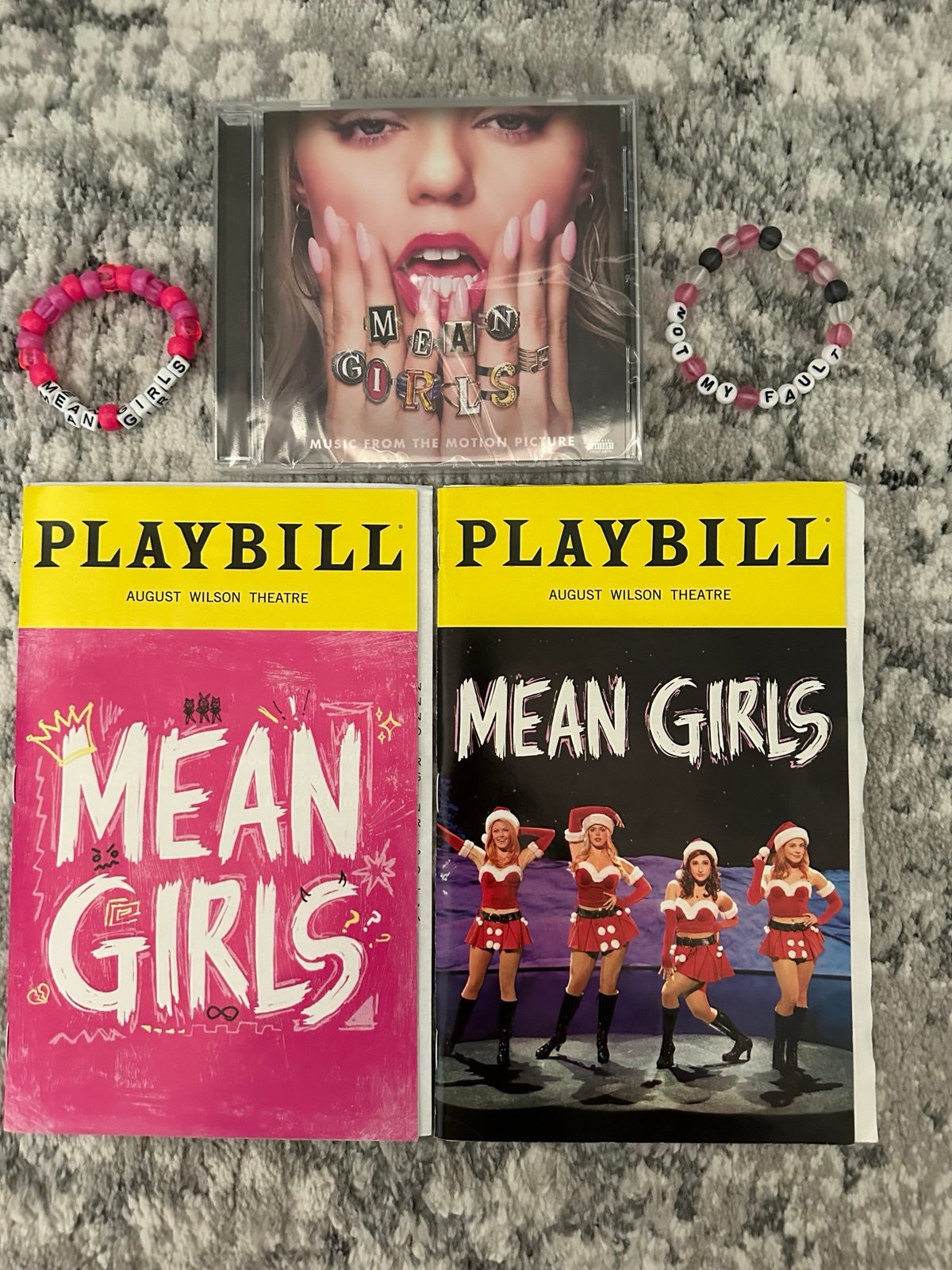 Mean Girls Renee Rapp Playbill CD Bundle