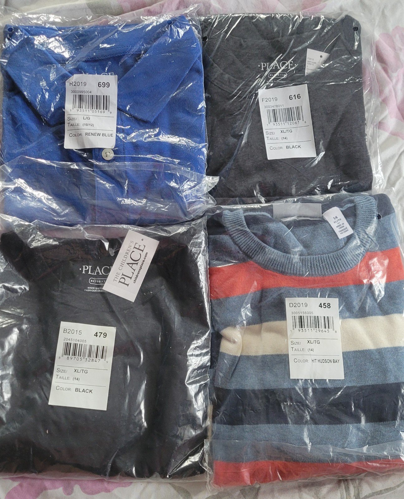 Lot of boy clothes Size L and XL