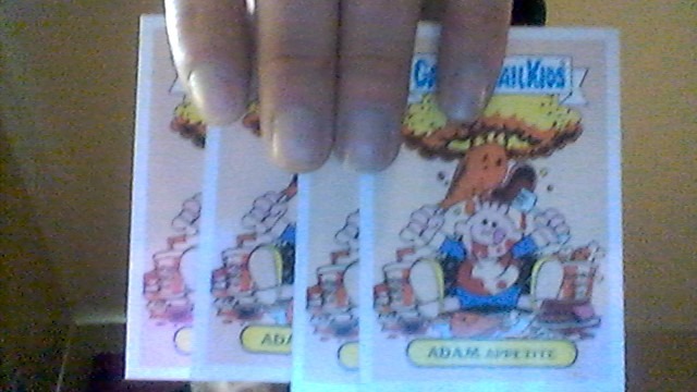 4 GPK Adam Appetite digital code cards
