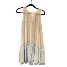 Blackmilk Windy Frost Queen sheer cover up SMALL