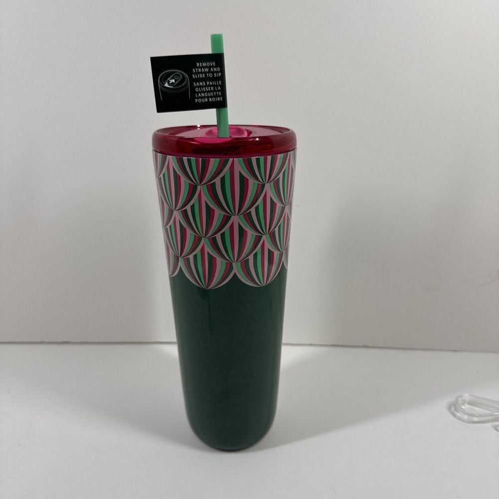 Starbucks 2024 Christmas Holiday 24 oz Hot/Cold Tumbler Stainless Steel New