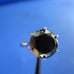 4.87ct 100% REAL NATURAL BLACK DIAMOND RING, CERTIFICATE,FR EE DIA TESTER Size 5