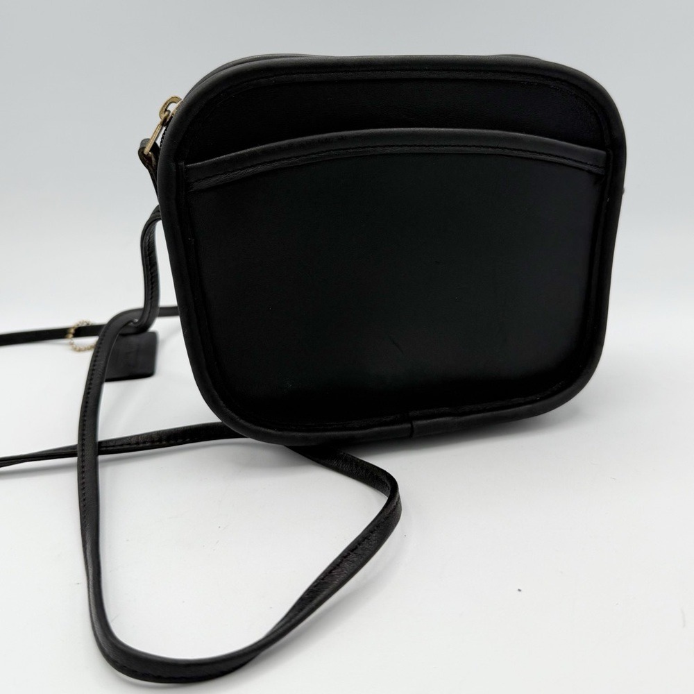 Coach Vintage Leather Black 9935 Hadley Small Crossbody Bag