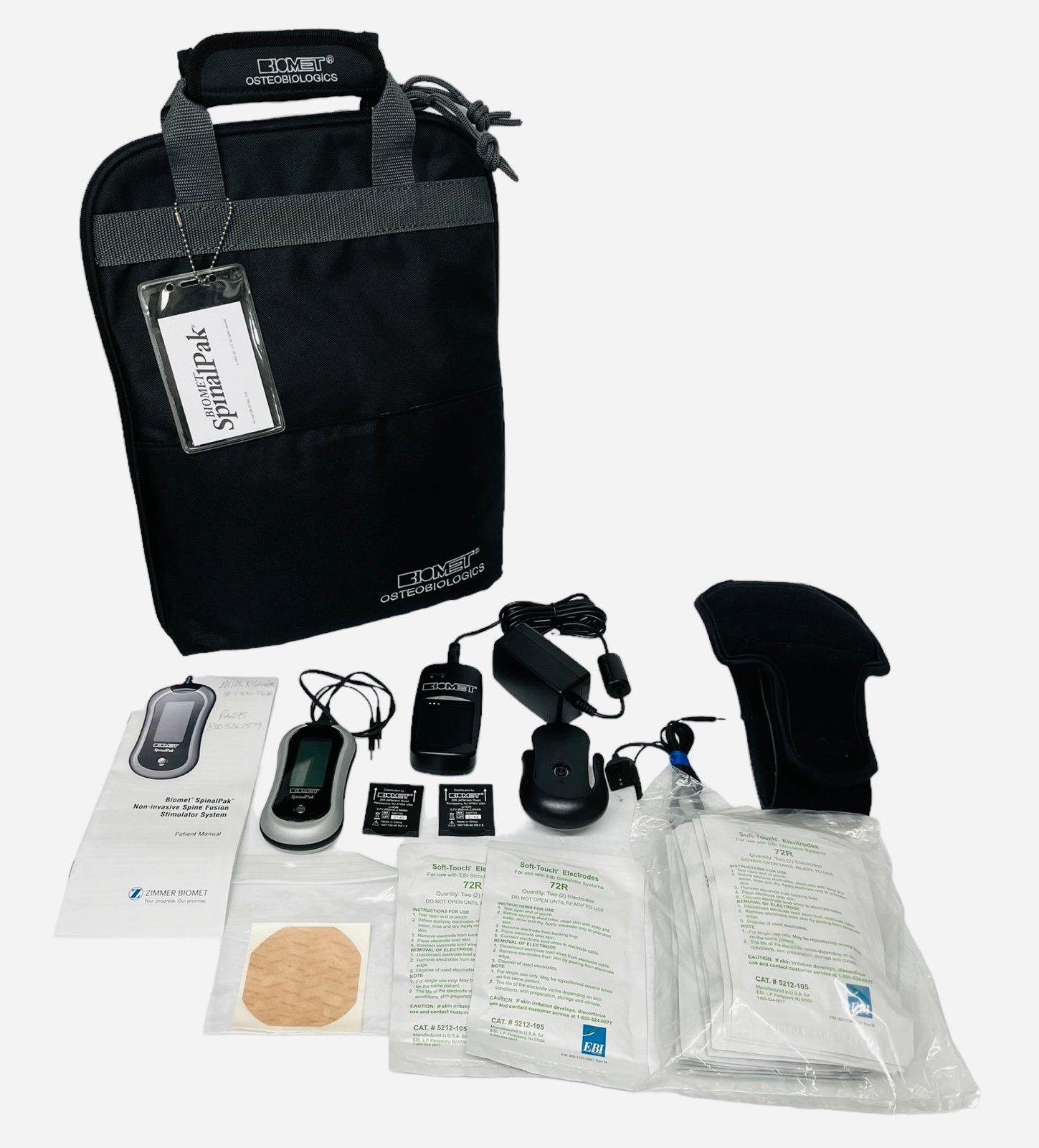 Biomet SpinalPak Spine Fusion Simulator Kit With Backpack