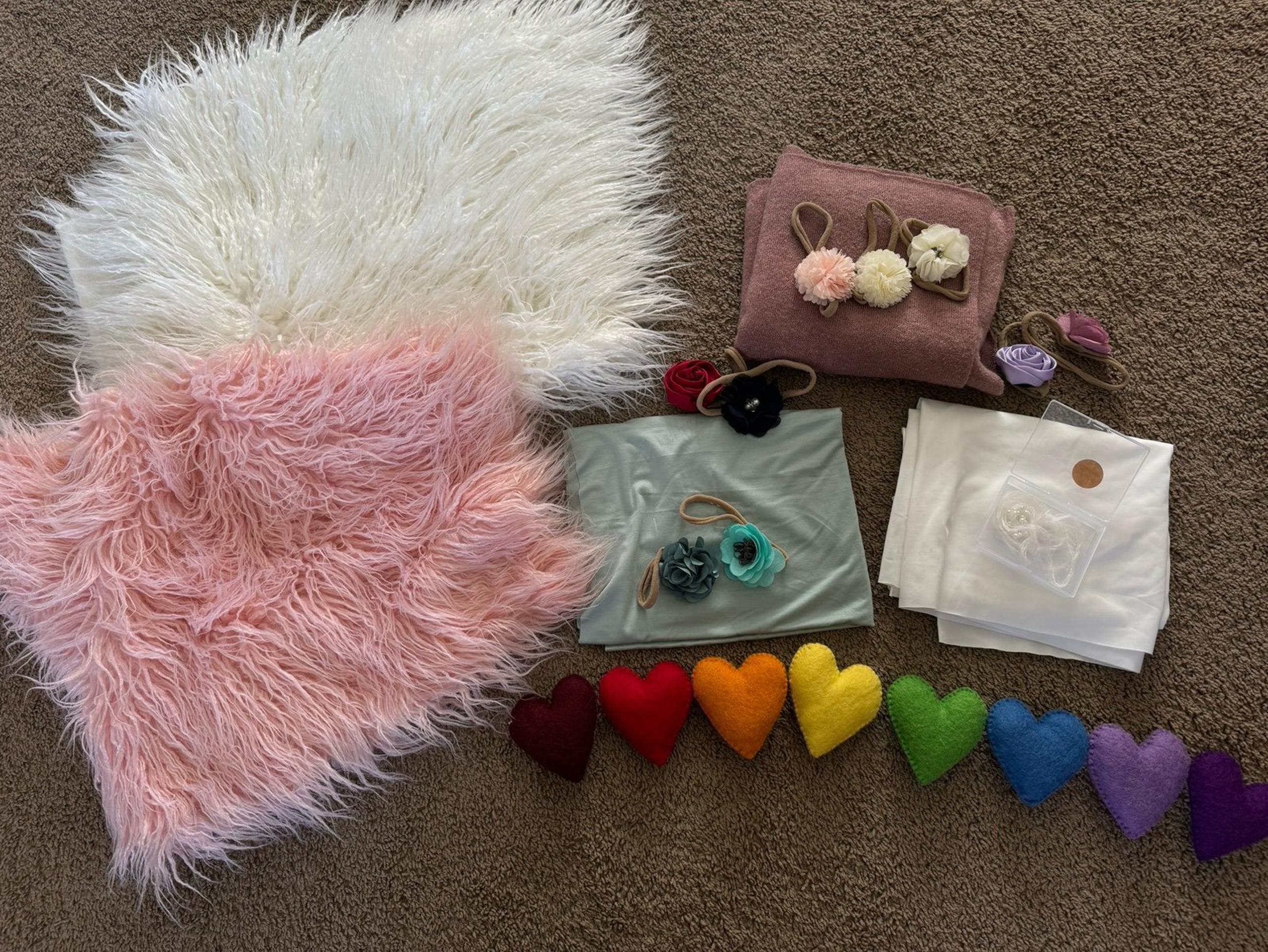 Newborn photography prop bundle