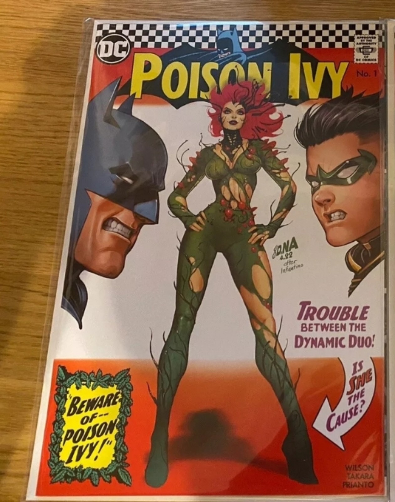 Poison Ivy #1 DC Comics David Nakayama Exclusive Homage Variant