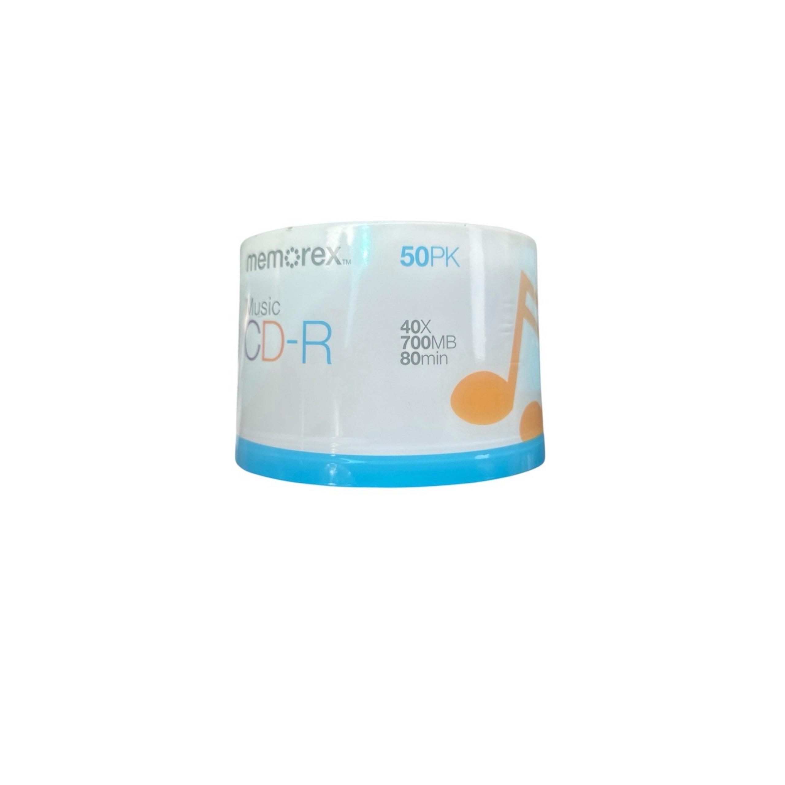 Memorex Music CD-R 40X, 80 Minute, 700MB, 30-Pack Spindle SEALED