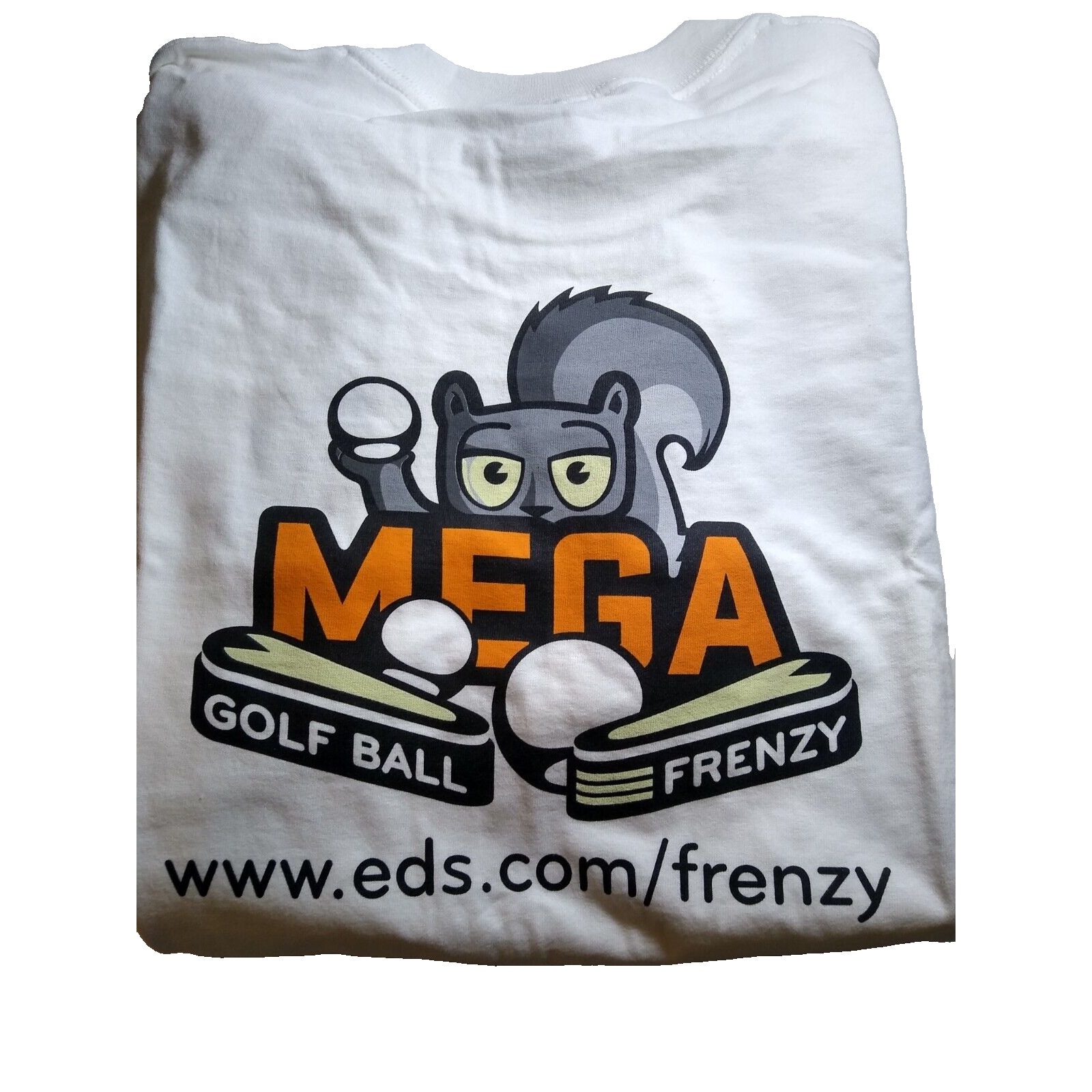 Mega Golf Ball Frenzy Pinball Machine RARE Promo T-Shirt Large Original 2006