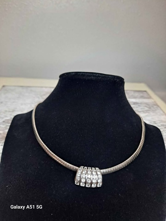 Sterling Silver Necklace Italy