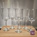Vintage Mikasa Claret Tulip Wine Glasses Water Goblets