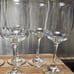 Vintage Mikasa Claret Tulip Wine Glasses Water Goblets