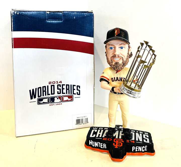 Hunter Pence 2014 World Series Champions SF Giants Bobblehead FOCO
