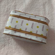 Truly Beauty - Signature Double Zip Vanity Case - Smiley - NEW