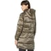 Sam Edelman Funnel Collar Water Repellent Puffer Coat Removable Hood Fern Green