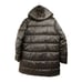 Sam Edelman Funnel Collar Water Repellent Puffer Coat Removable Hood Fern Green