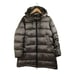 Sam Edelman Funnel Collar Water Repellent Puffer Coat Removable Hood Fern Green