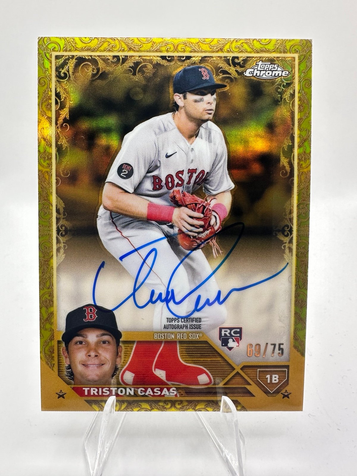 2023 Topps Gilded Triston Casas RC Auto /75