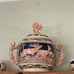 Rare Vintage German Animal Punchbowl Set