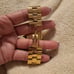 Invicta womens watch gold tone