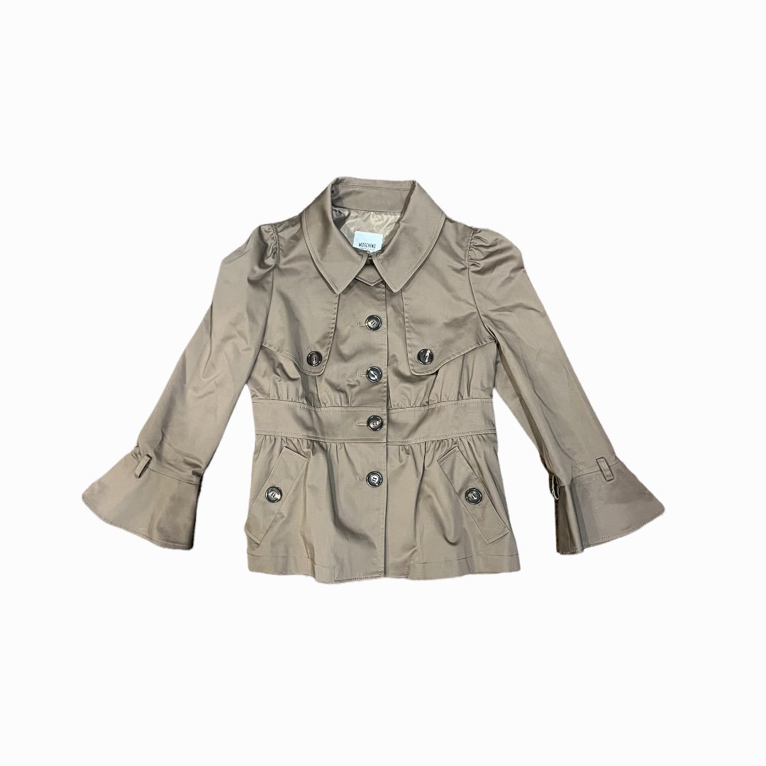 Moschino Cheap And Chic Short Trench Style Jacket
