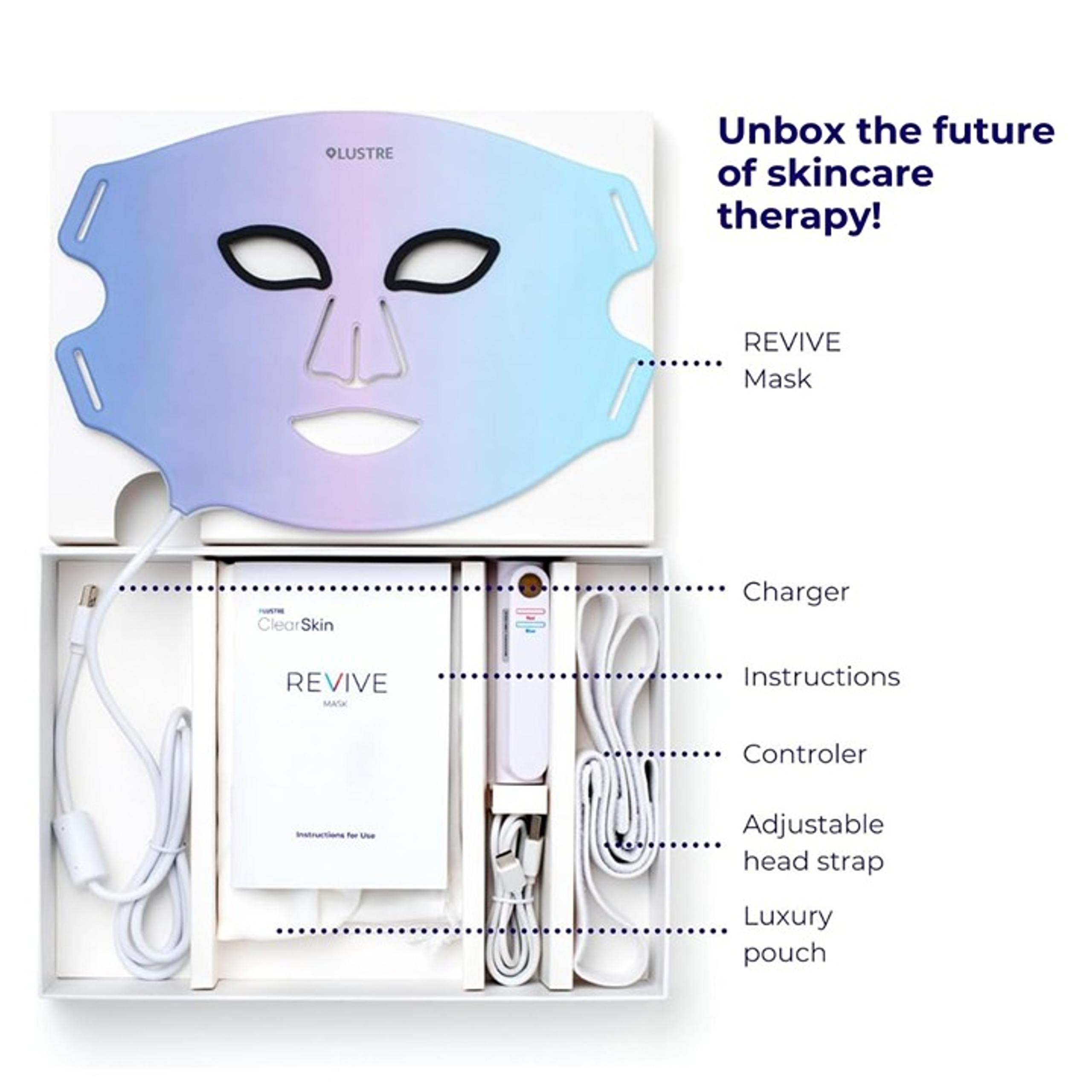 Lustre Revive LED Mask Skincare