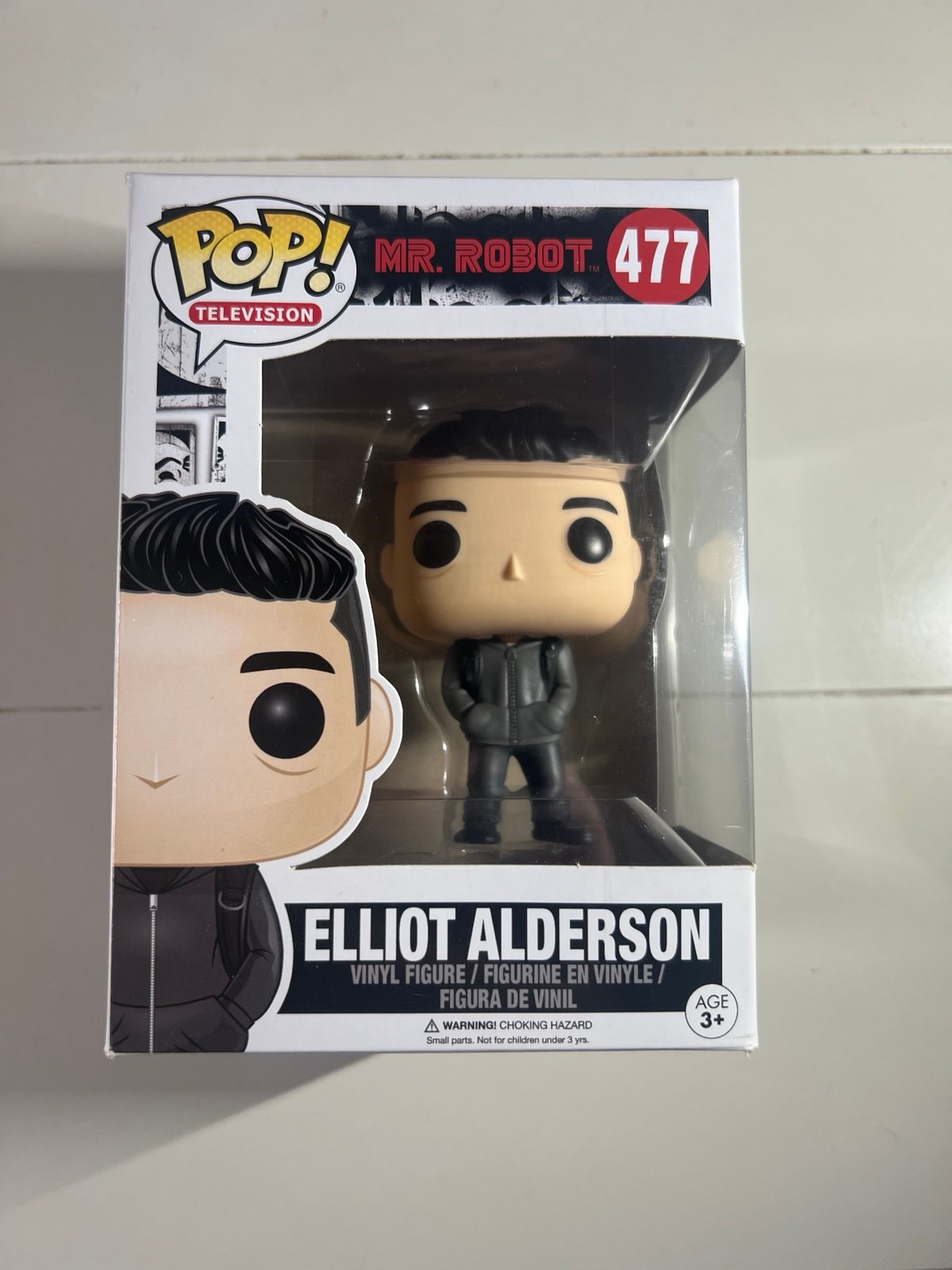 Funko Pop! Vinyl: Elliot Alderson - (Hooded) (Chase) #477