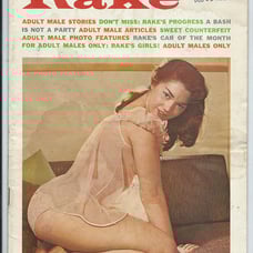RAKE Mens Magazine v1 #1 January 1962 FIRST ISSUE Sally Douglas Bettie Page