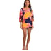 NEW Trina Turk Breeze Swimsuit Coverup Classic Tunic Multi Print Womens Medium