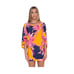 NEW Trina Turk Breeze Swimsuit Coverup Classic Tunic Multi Print Womens Medium