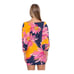 NEW Trina Turk Breeze Swimsuit Coverup Classic Tunic Multi Print Womens Medium