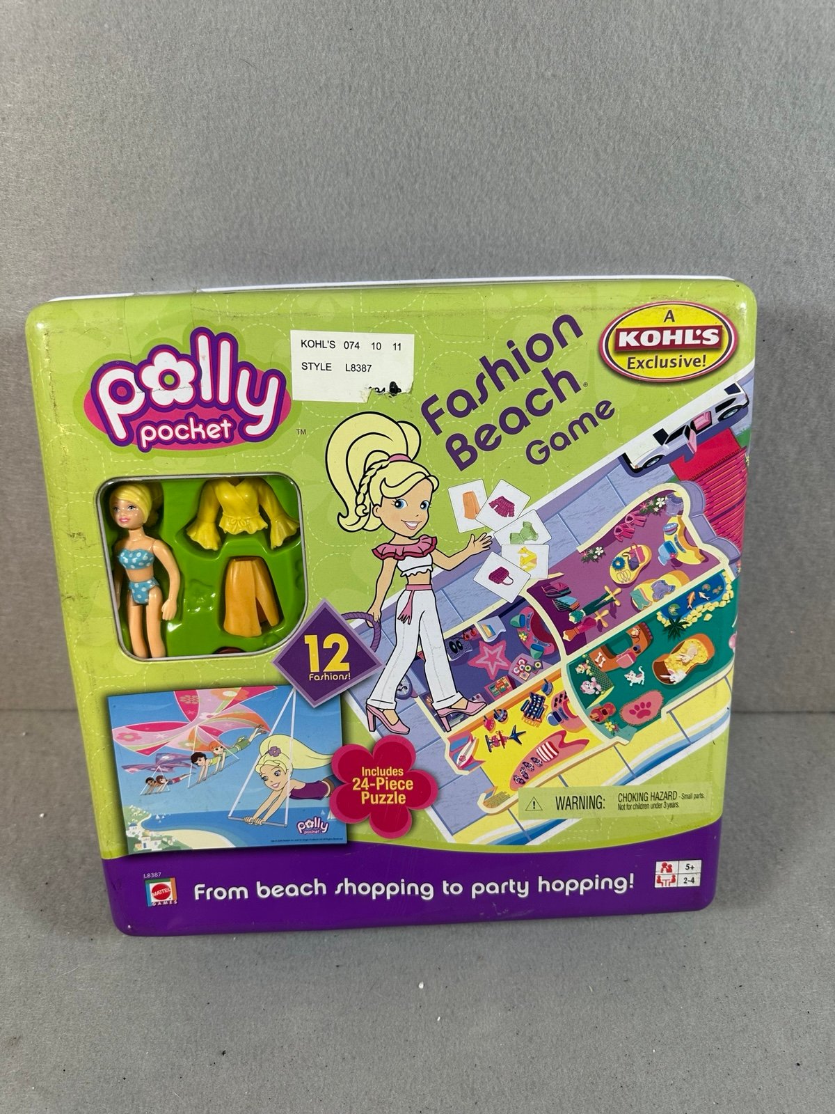 Polly Pocket - 2004 Fashion Beach Game