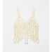 Eaphi EMBROIDERY CORD VEST