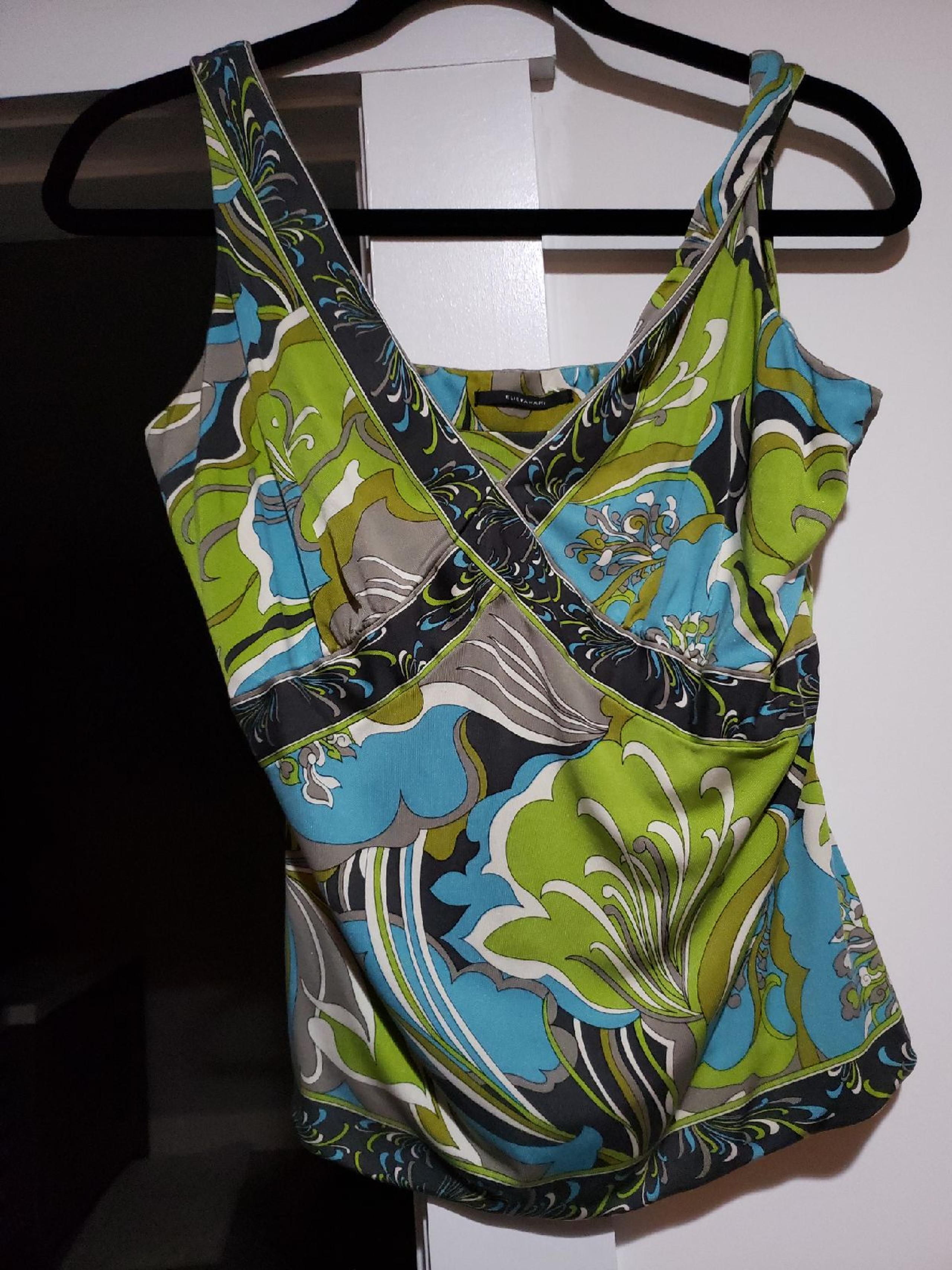 Silk tank top