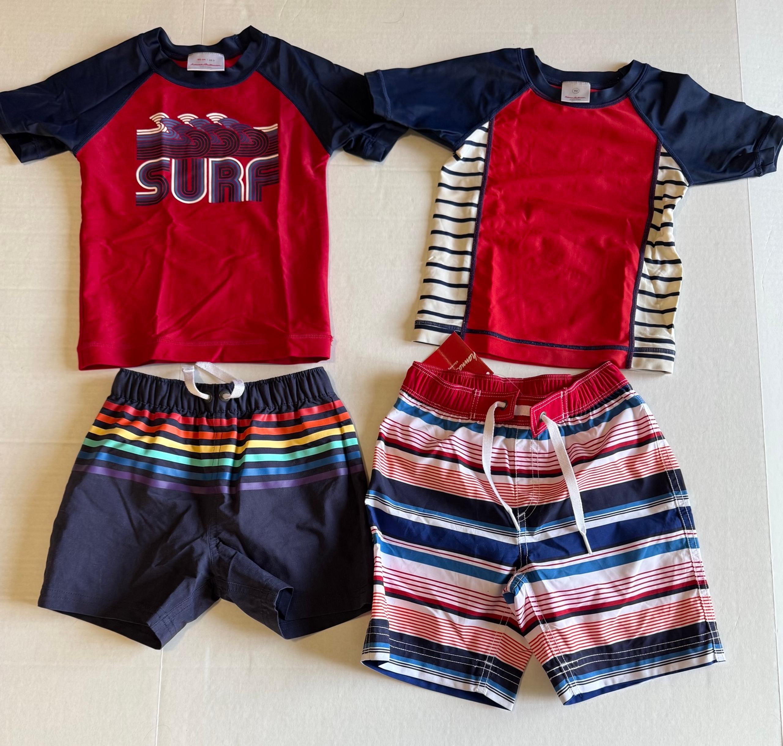 Hanna Andersson size 90 (3t) swim bundle