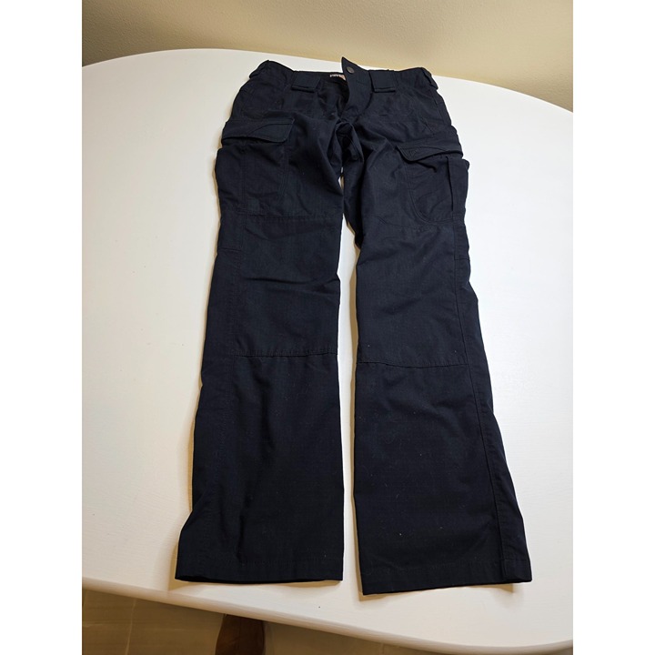 5.11 Tactical Womens Long Blue Cargo Law Enforcement Chino Pants size 4