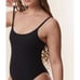 Andie Swim the Amalfi Ribbed One Piece in Black XS NWT