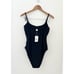 Andie Swim the Amalfi Ribbed One Piece in Black XS NWT