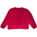 Vintage Y2K Red Valentines Heart Patch Button Up Cardigan