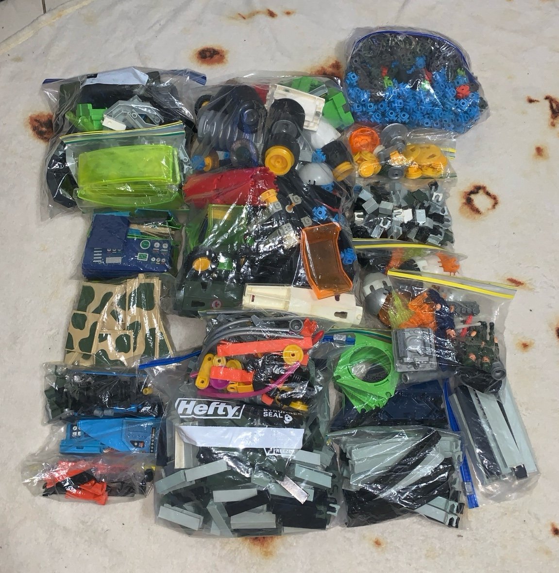Huge 10 Pound Fischer Price Construx Lot