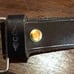 Vintage Leather Belt Brown Polar Bear Buckle DOT 34 31-36