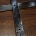 Vintage Leather Belt Brown Polar Bear Buckle DOT 34 31-36
