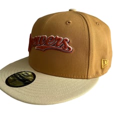 Milwaukee Brewers NEW ERA 59FIFTY PANAMA TAN Fitted Cap - 7 3/8