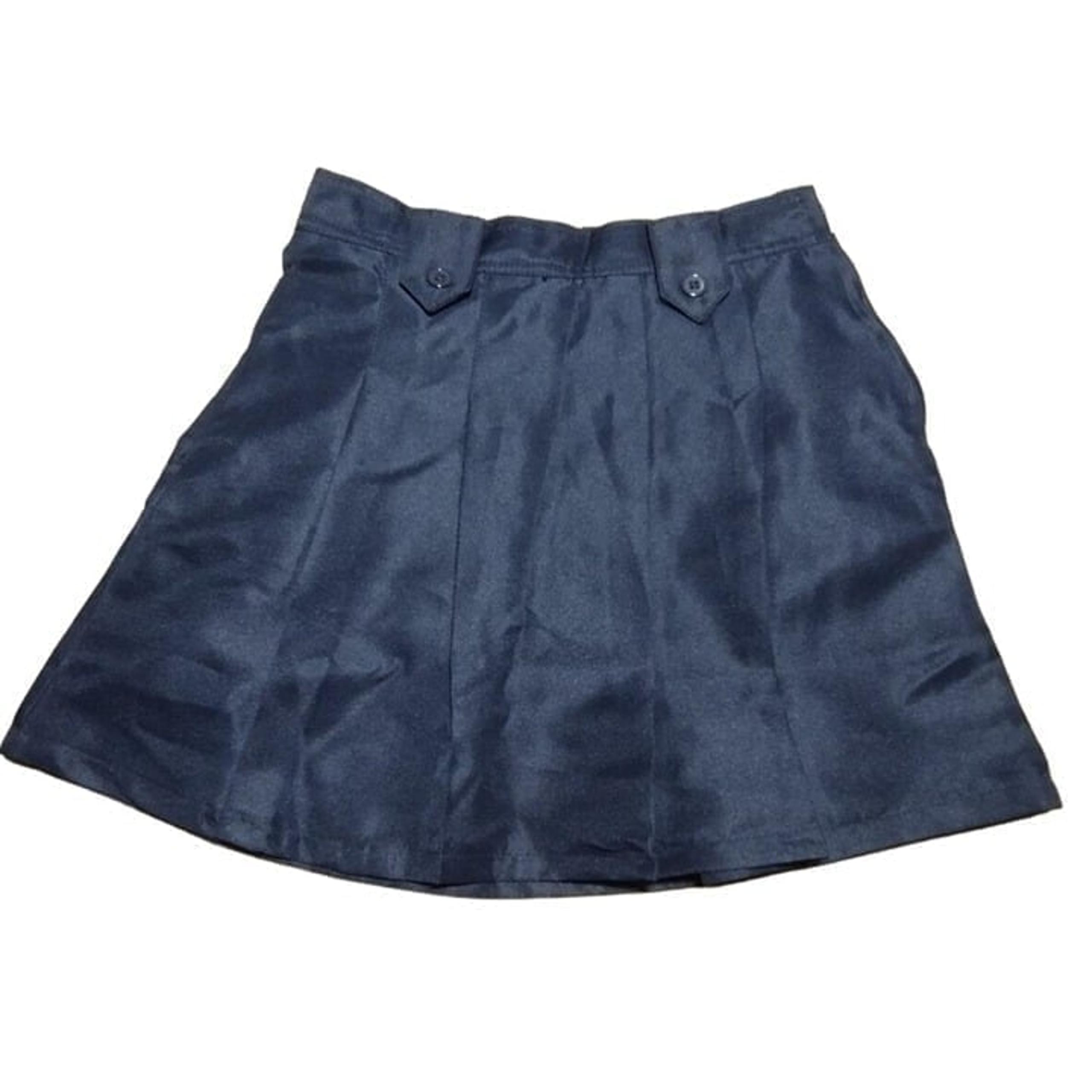 Beverly Hills Polo Club Girls School Uniform Scooter Skort Navy Size 8